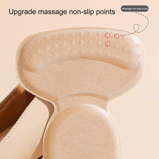 1 пара амортизирующих стелек для регулировки каблука, удобных стелек для регулировки размера обуви, адаптер для обуви на высоком каблуке для различных типов обуви