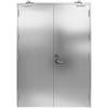 Class A Fire Exit Safety Door, Single/Double Opening, Stainless Steel, Certified for Hotel, Mall, Kitchen Use