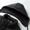 Plus Size L-8XL Oversize Warm Sleeveless Vest Men Outerwears Fashion Thick Winter Men's Jacket Hooded