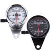Universal Motorcycle Speedometer Odometer Gauge for Cafe Racer Motorbike with LED Signal Light Backlight Indicator