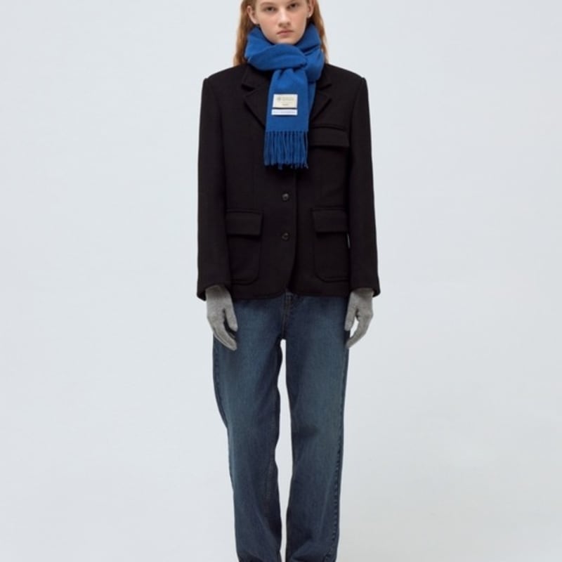 Шерстяные вязаные перчатки DEPOUND - серые