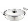 Chili Pot, Udon, Sukiyaki, Stainless Steel, Tabletop Pot with Ladle, Made In Japan, Restaurant H-707