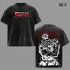 Battle Beast Invincible Graphic Tee, Washed Cotton Streetwear Shirt