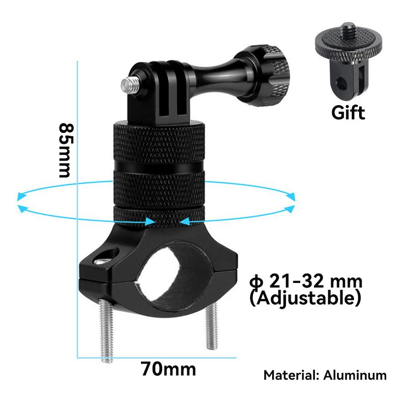 Camera Motorcycle Handlebar Mount Selfie Stick Bicycle Monopod for Go Pro 13 12 11 10 9 8 Insta360 X4 DJI Osmo Action 5 Pro 4 3