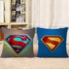 Крутая наволочка с ЛОГОТИПОМ S-SupermanS, съемная, моющаяся, чехол для подушки – Мягкий лен для любого сезона