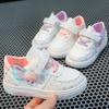 Кроссовки детские Zapatillas Anti Slip, повседневная обувь для девочек с рисунком, кроссовки с мягкой подошвой, детская обувь для скейтбординга, спортивная обувь для детей