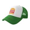Classic Burger Kink Letters Pool Party Mesh Baseball Caps For Womens Personalized FeUnisex Beach Dad Hats Hip Hop Trucker Cap