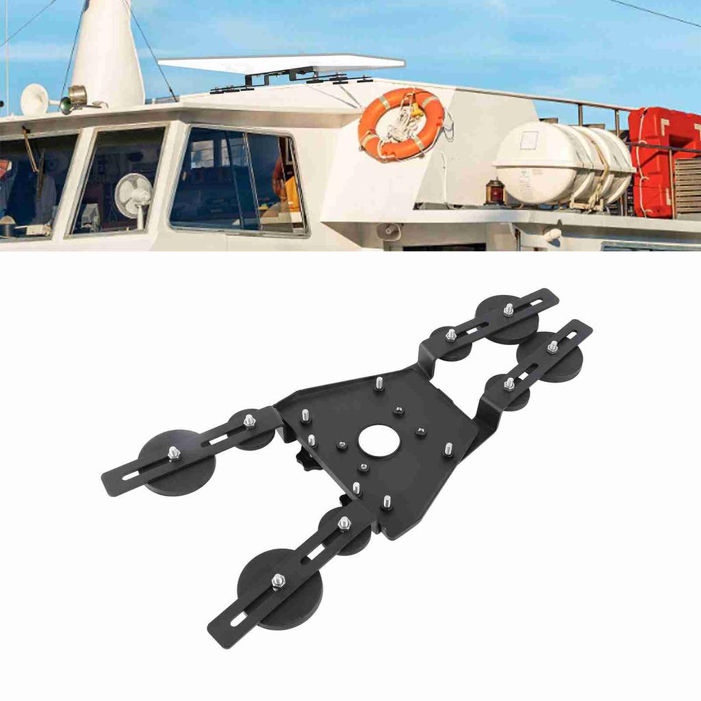 Mounting Kit for Gen 3 Standard Dish Internet Kit 8 Bases 170lbs Suction Power Alloy Steel Car and B