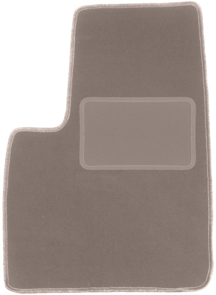Beige driver's mat for: Chrysler Pacifica Touring SUV (2003-2008)
