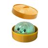 Сквиши-игрушка «Клецка с блестками», Мягкая игрушка-антистресс с быстрым отскоком, Мультяшная клецка на пару, Игрушка для снятия стресса