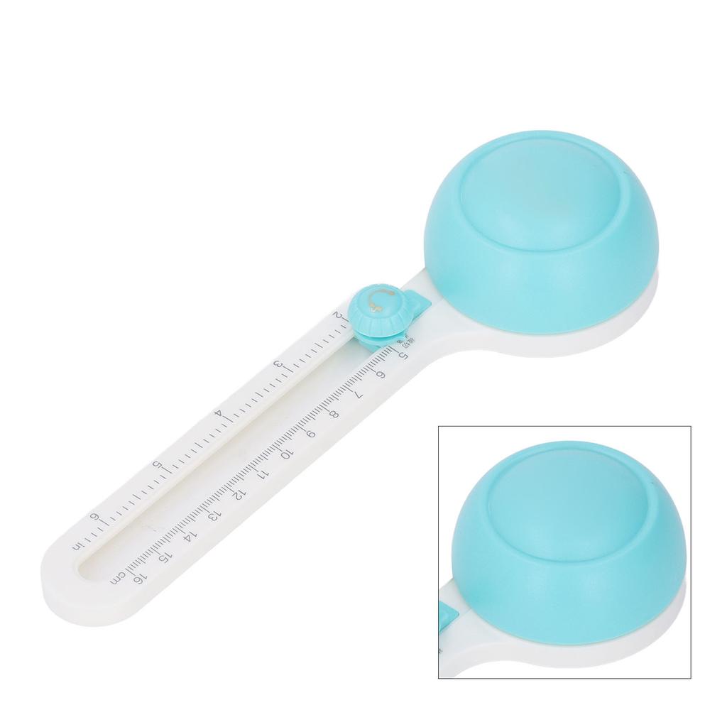 Circular Paper Cutter 360 Degree Rotation Clear Scale Slide Adjustment Anti Slip  Paper Trimme