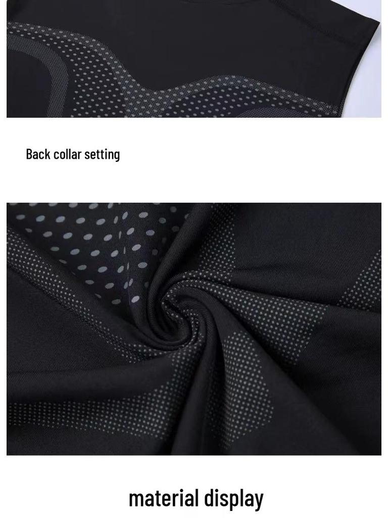 Men's Quick-Dry Sleeveless Sports Tank for Running & Training