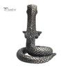 Винтажный подсвечник 3D спиральная змея смоляной подсвечник настольный декор подсвечник в виде змеи для спальни гостиной