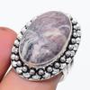 Cappuccino Jasper Gemstone 925 Sterling Silver Jewelry Ring Size 7