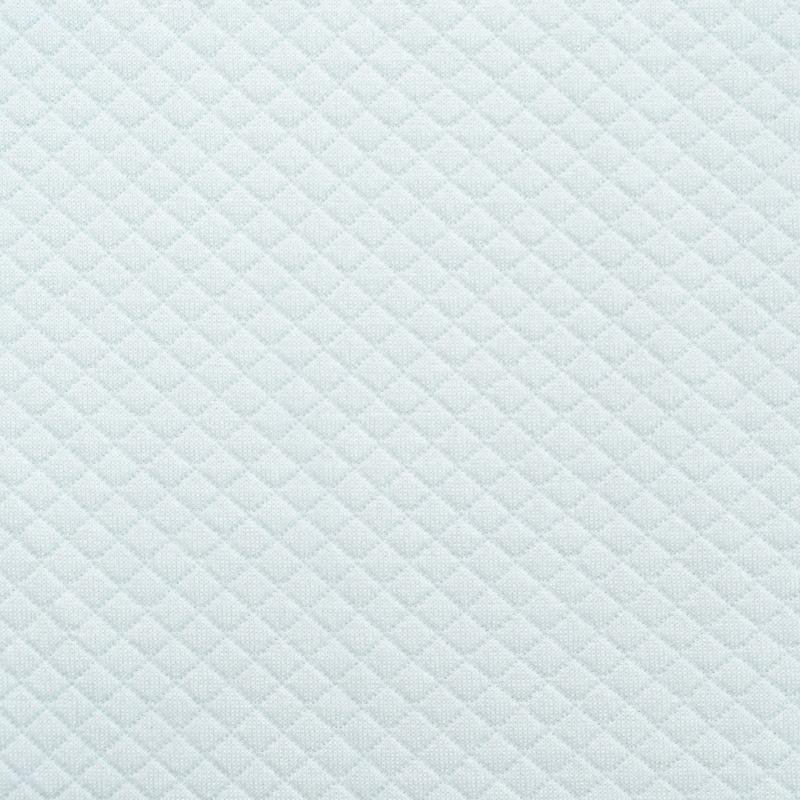 Square Grid Air Layer Jacket: Wire-Padded Polyester-Ammonia Fabric for Casual Home Wear.