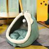 Cat Nest Winter Semi-enclosed Warm Pet Nest Plus Velvet Round Pet Nest Pet Cat Nest