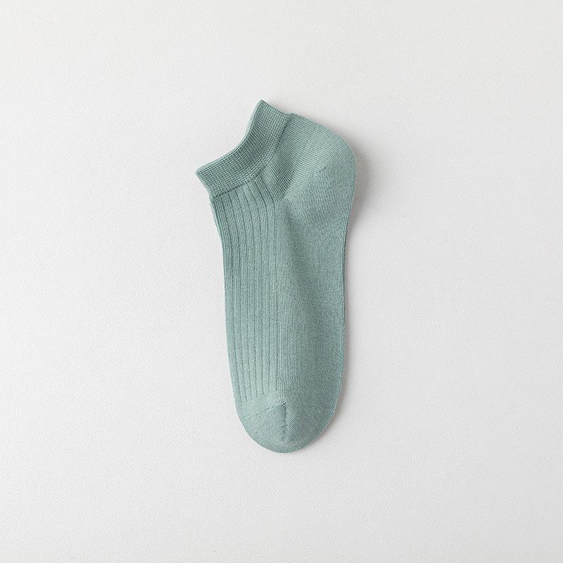 Мужские носки, Летние тонкие хлопковые носки, Антибактериальные, Не скатывающиеся, Дезодорирующие, Влаговпитывающие и Дышащие, Летние спортивные носки-лодочки для мужчин