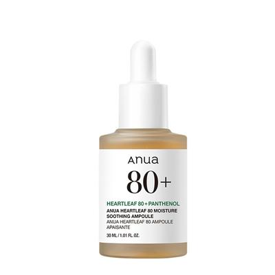 ANUA Hokudami 80 Moisture Ampoule 30 мл Сыворотка Увлажняющая сыворотка Увлажняющий отшелушивающий уход Гиалуроновая кислота Подвижная кожа Жирная кожа Сыворотка Heartleaf