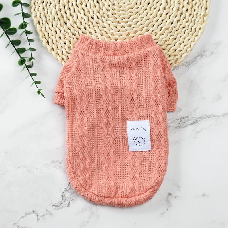 Knitted Pet Sweater Small To Medium Dogs Cats Winter Warm Cozy Clothing