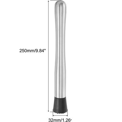 304 Нержавеющая сталь Молоток для дробления льда Отжим сока Палка для разминания Шторм Ручной инструмент для взбивания лимонного чая Молоток для ледокола