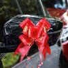 Wedding Car Decoration Set: Hand-Pulled Flower, Double Happiness Ribbon, Bows & Arrangements