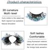 2 box Lashes Extension Glitter Colored Eyelashes Thick Fluffy Lashes 3D Fake Eyelashes  Stage Makeup