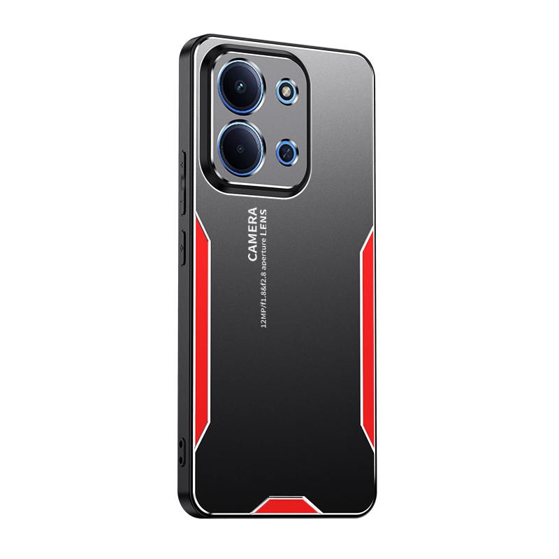 Для Redmi 15C 4G 5G Жесткий чехол-бампер из алюминиевого сплава и поликарбоната для Xiaomi Redmi 15 C POCO C85 Ударопрочный матовый силиконовый чехол-защита для телефона