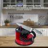 Knife Sharpener Knife Sharpener Manual Scissor Sharpener Knife Sharpening Tool with Suction Cup for Kitchen Scissor Sharpener