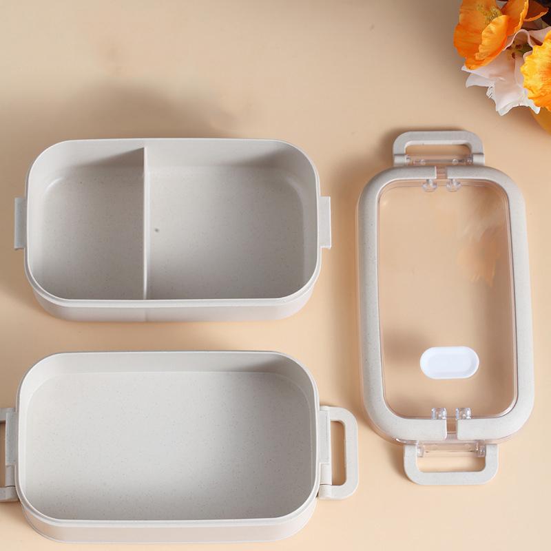 Кухня, домашняя микроволновая печь, ланч-бокс, посуда из пшеничной соломы, контейнер для хранения еды, детский школьный офис, портативный бенто-бокс
