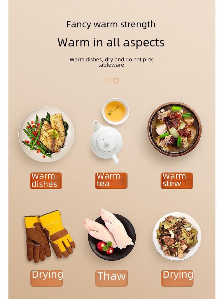 Intelligent Multifunctional Food Warming Board for Home and Office