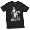 Men's Funny Tis But a Scratch Medieval Warrior Knight Crusader Shirt for Men Him
