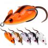 Приманка Лягушка Мышь Двойной Крючок Имитация Лягушки 5 см 9 г Мягкая Приманка Поддельная Приманка для Рыболовных Снастей Приманка для Змееголовов