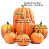 Thanksgiving Artificial Pumpkins Autumn Fall Decoration for Home Fake Simulation Pumpkin Harvest Farmhouse Halloween Table Decor