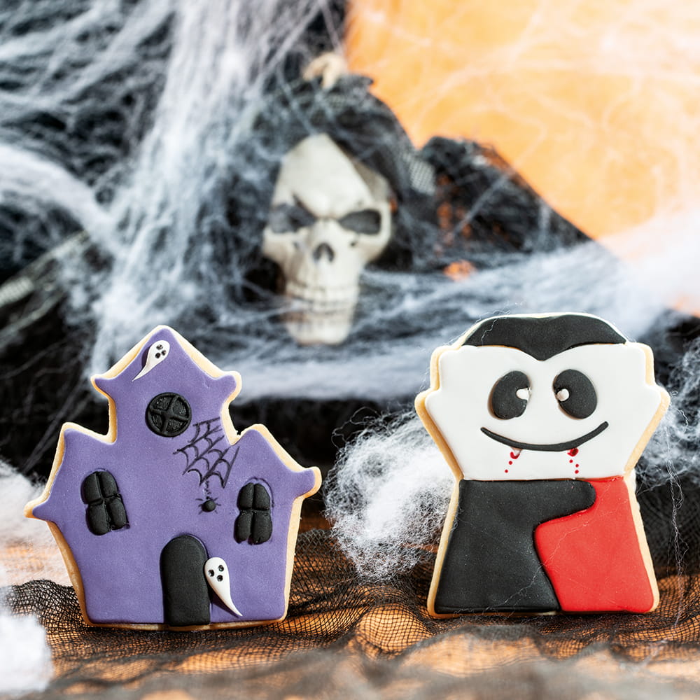 Wykrawacze Wampir & Zamek 2 Szt Halloween