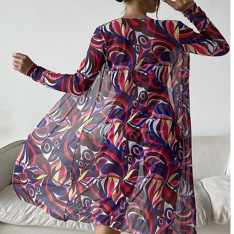 Женский купальник с высокой талией, комплект бикини из трех частей, женский купальник с длинными рукавами, пляжные купальные костюмы