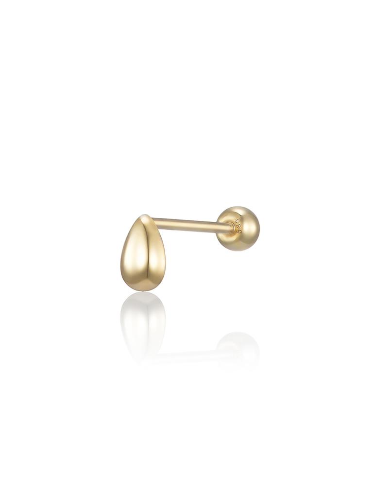 Мини-пирсинг Lunne 14K в форме капли (14-каратное золото) #Lfpi15