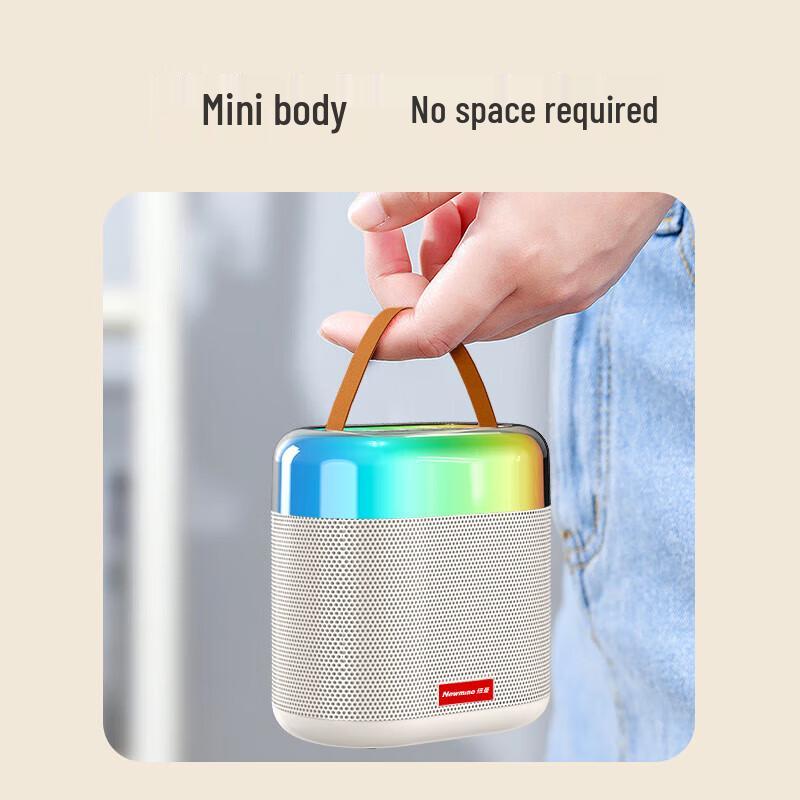 Newsmy MC72 Wireless Bluetooth Karaoke Microphone and Speaker