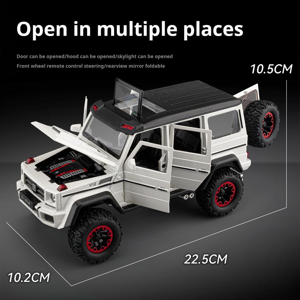 CTEJP1 Official authorized 1:24 Mercedes-benz G500 alloy Multi-directional remote control car Exquisite Toy car boys Gift  collectibles