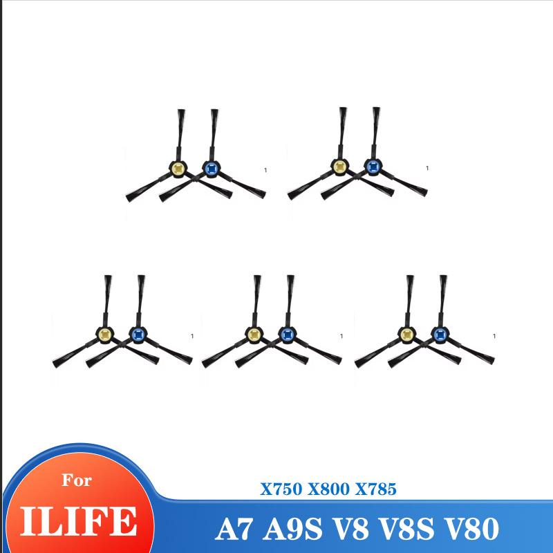Запчасти для пылесоса iLife A7 A9S V8 V8s X750 X800 X785 V80 L100 Silvercrest SSR1 SSRA1 Резиновый комплект Основная боковая щетка Hepa-фильтр