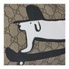 Gucci Logo Print Coated Canvas Crossbody Tote Bag Unisex bags Beige 793849-FAERY-9776