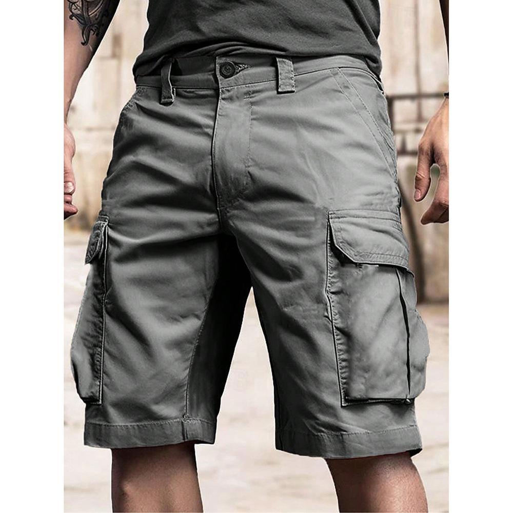 Men's Summer Casual Loose-Fit Five-Point Workwear Shorts