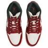 Jordan Air Jordan 1 Mid top Винтажные баскетбольные кроссовки Унисекс Красный Белый Jordan DQ8426-105