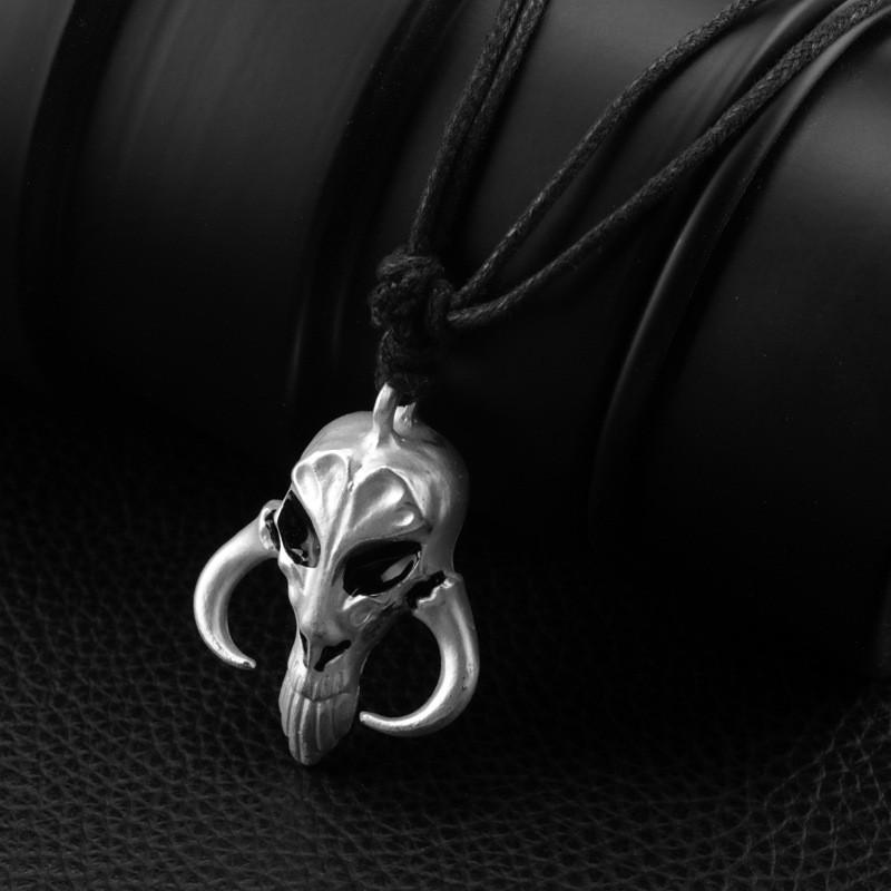 Подвеска Джон Картер Мандалорец с дизайном мультяшного персонажа из сплава для повседневной носки