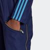 adidas X Lotta Volkova Полосатый удобный повседневный комбинезон на молнии для женщин, темно-синий GE5842