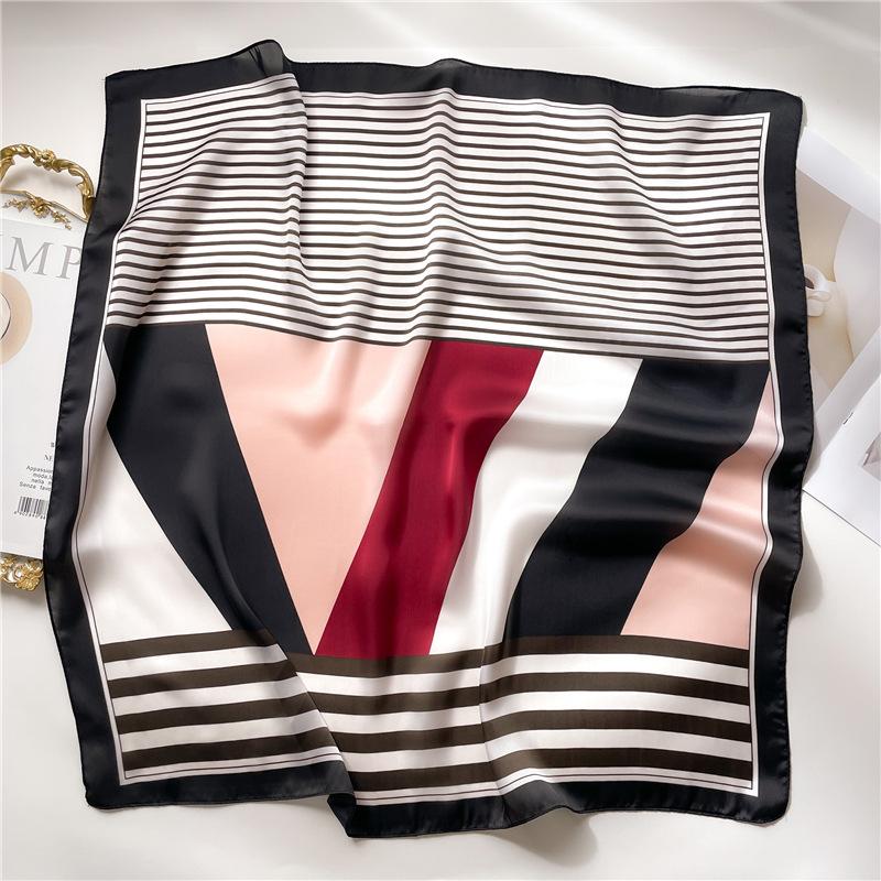 70 * 70 см новый шелковый маленький квадратный шарф для защиты шеи женщин профессиональный шарф универсальный шарф для волос шарф