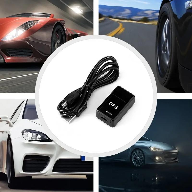 GF07 Mini Magnetic GPS Tracker Vehicle GPS Locator Car GPS Real-Time Tracking Device Compact Portable GPS Locator Position APP