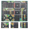 Game Mat Non-deformed Fine Workmanship Plastic Thickened City Traffic Parking Lot Picnic Mat Toy for Kids