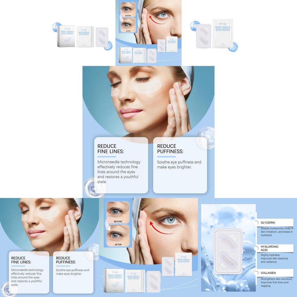Hoygi Soothing Hydrating Eye Masks For Nourishing Moisturizing Gentle Care And Revitalizing Eye Area Skin