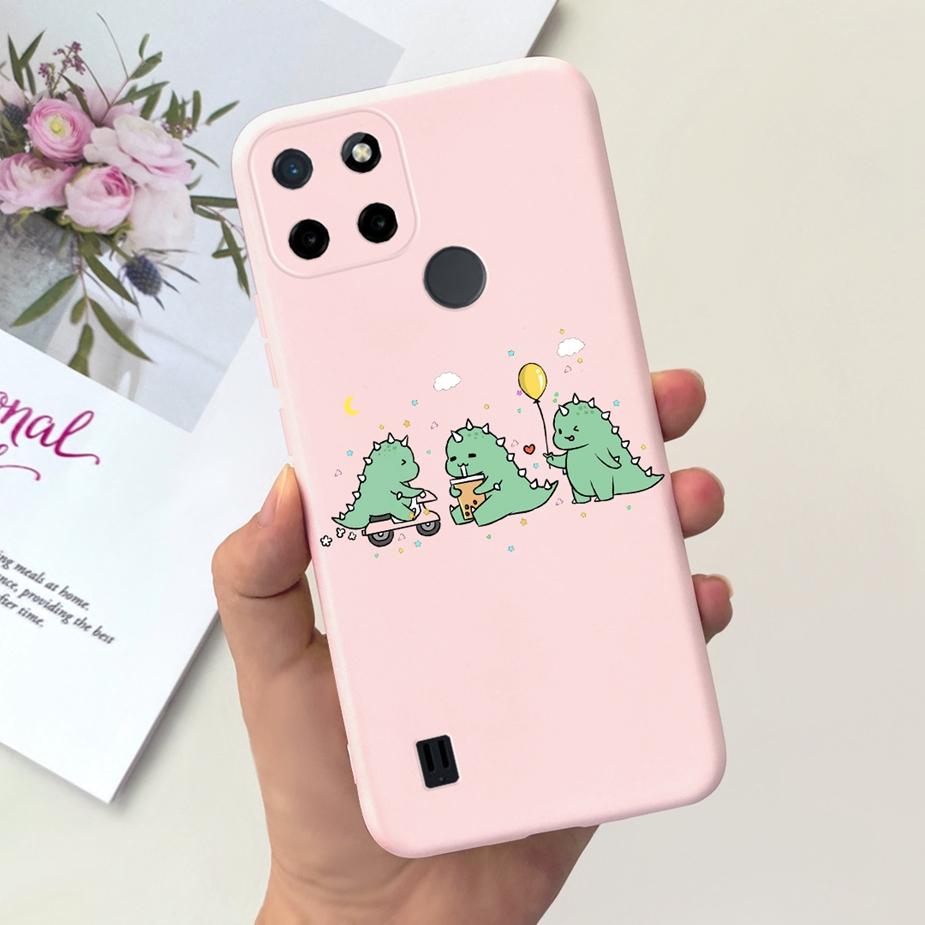 For Realme C21Y Case Realme C52Y Cute Candy Cartoon Cover Soft Silicone Phone Case For Realme C21 C 21 Y C25Y RealmeC21 Y Bumper