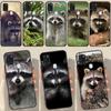 Чехол с изображением енота для Samsung Galaxy A34 A54 A14 A12 A22 A32 A52 A51 A71 A50 A53 A73 A13 Задняя крышка